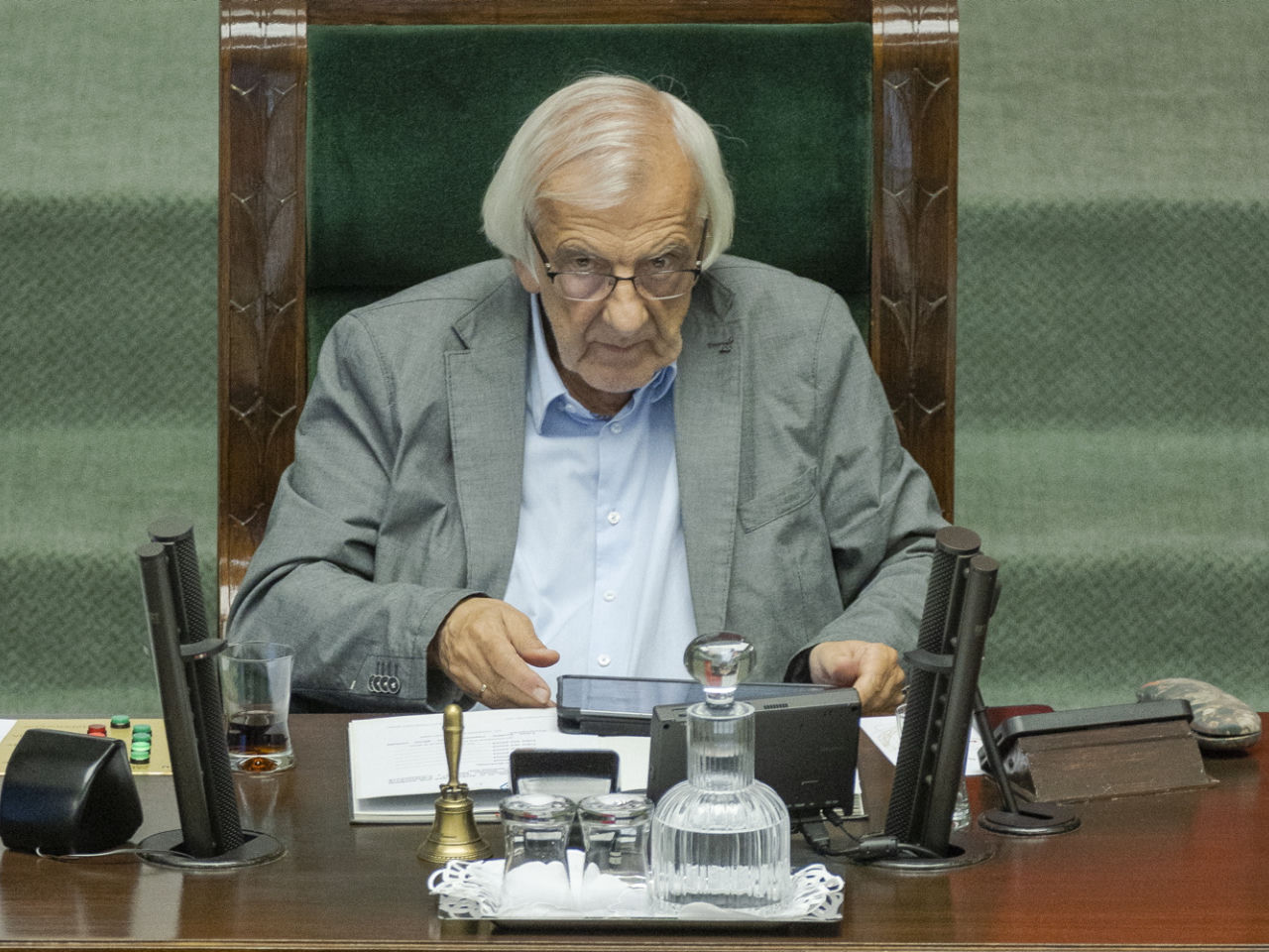 Night apology in the Sejm. The recording with Terlecki went online