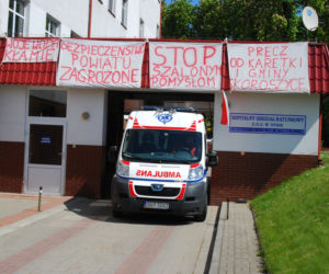 Śmierć pod szpitalem
