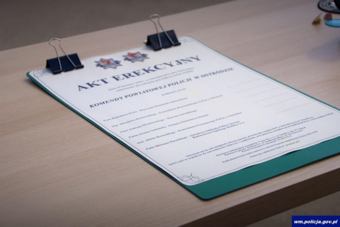 Nowoczesna Komenda Powiatowa Policji w Ostródzie. Ma być gotowa za rok!