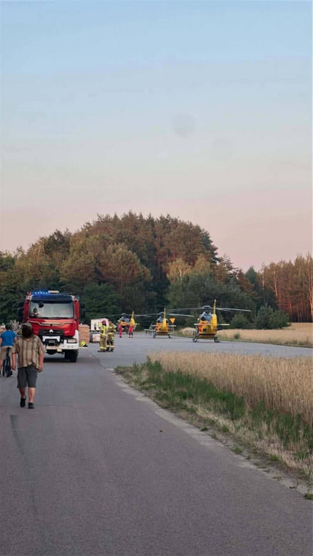 Poważny wypadek w powiecie łukowskim