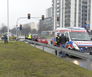 Poranny wypadek przy Ostrobramskiej