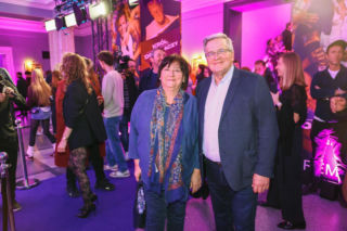 Tak teraz wygląda Anna Komorowska. Wraz z mężem zaskoczyła na premierze filmu