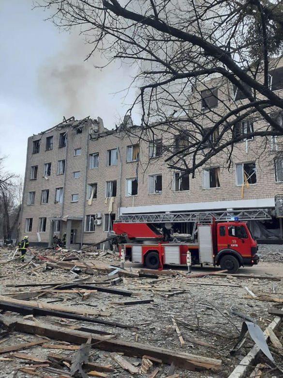 Wojna na Ukrainie - zniszczenia