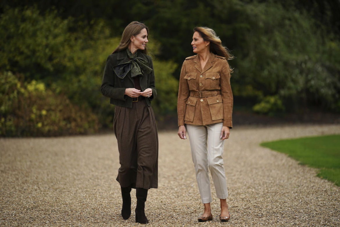 Pierwsza Dama USA w Windsorze spotkała się z królową Kamilą i księżną Kate