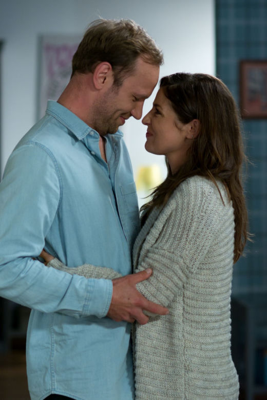 Pierwsza miłość. Kinga (Aleksandra Zienkiewicz), Janek (Maciej Mikołajczyk)