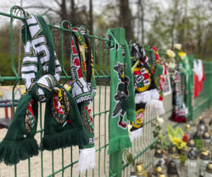 Śmierć Jacka Magiery. Znicze pod parkiem Grabiszyńskim