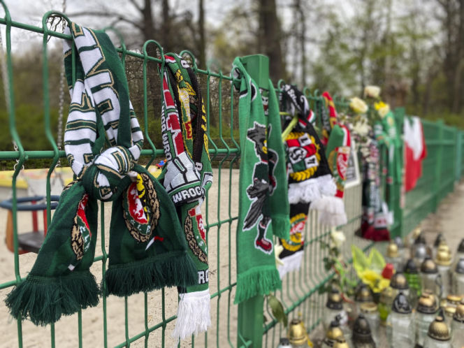 Śmierć Jacka Magiery. Znicze pod parkiem Grabiszyńskim