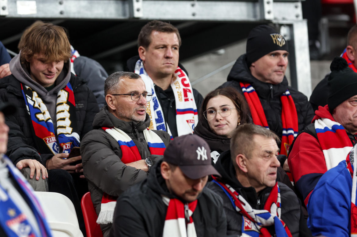 Górnik Zabrze - Legia Warszawa: Zdjęcia kibiców i zawodników z hitu 13. kolejki PKO BP Ekstraklasy