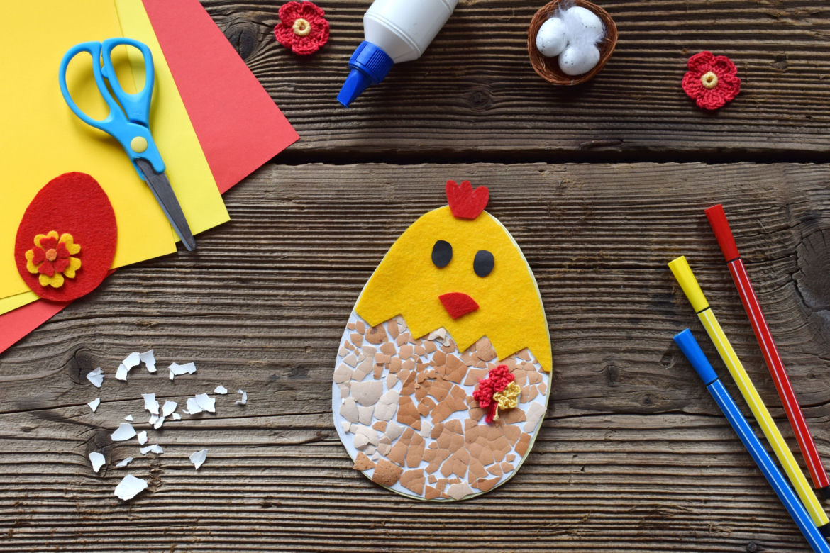 Kartka wielkanocna DIY. Zainspiruj się i zrób to sam (albo z dzieckiem)!