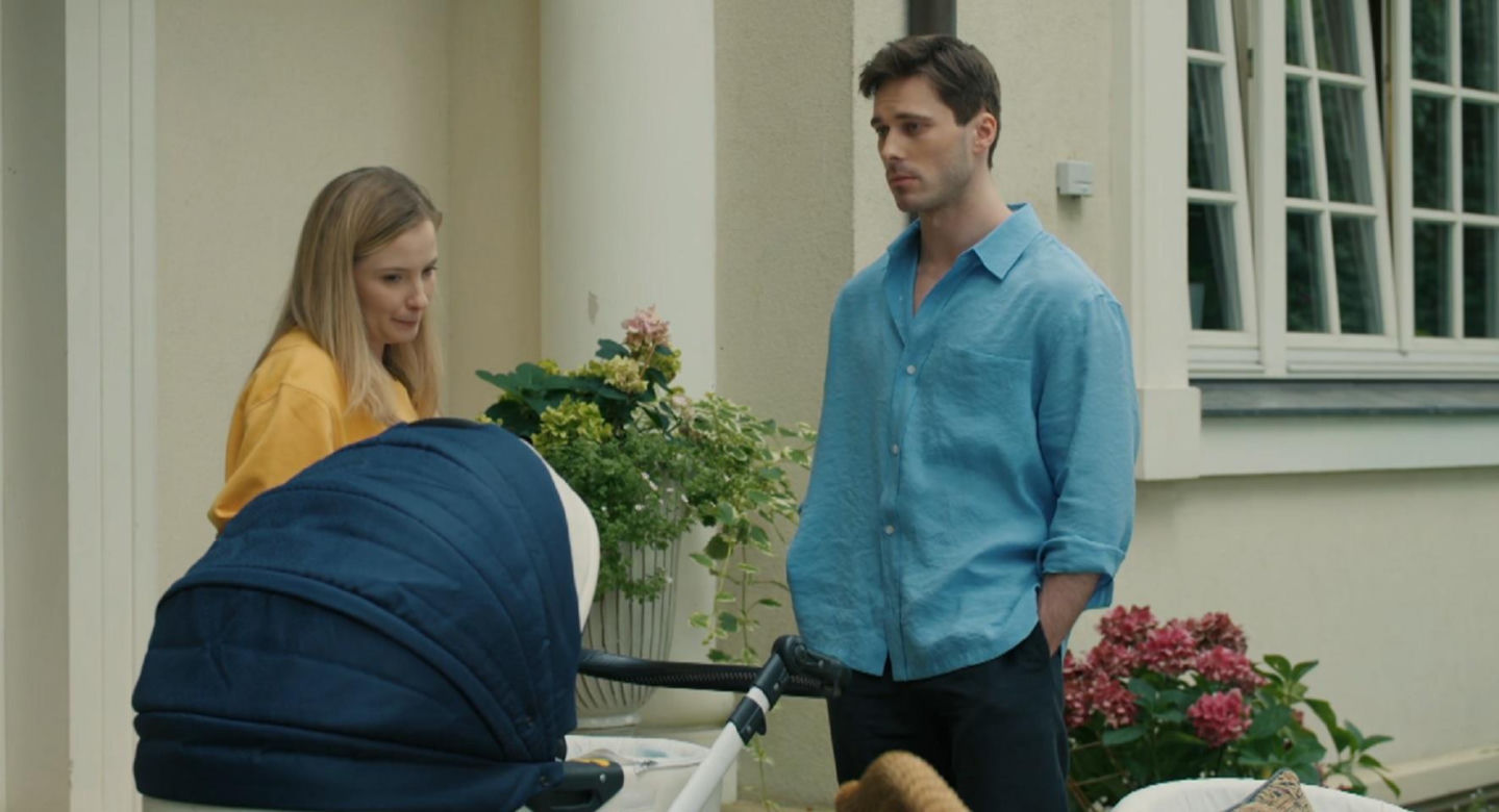 Barwy szczęścia odc. 3104. Cezary (Marcel Opaliński),  Sofia (Valeri Guliaieva)