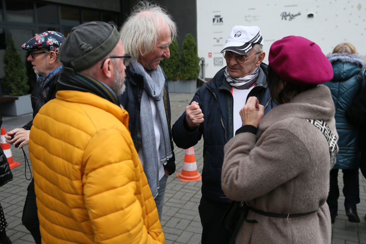 Tym muralem oddano hołd pamięci Ireny Kwiatkowskiej. Aktorka miała wielkie marzenie przed śmiercią