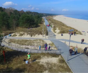 Nowa atrakcja w nadmorskim kurorcie. Zbudują prawie kilometr nowej trasy spacerowej przez wydmy