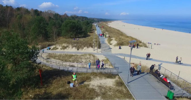 Nowa atrakcja w nadmorskim kurorcie. Zbudują prawie kilometr nowej trasy spacerowej przez wydmy