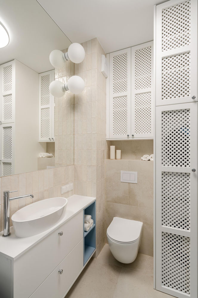 Mieszkanie w jasnych kolorach od KODO