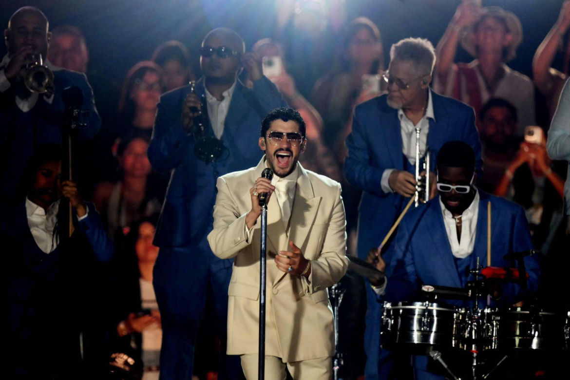 Bad Bunny na trasie koncertowej Debí Tirar Más Fotos World Tour