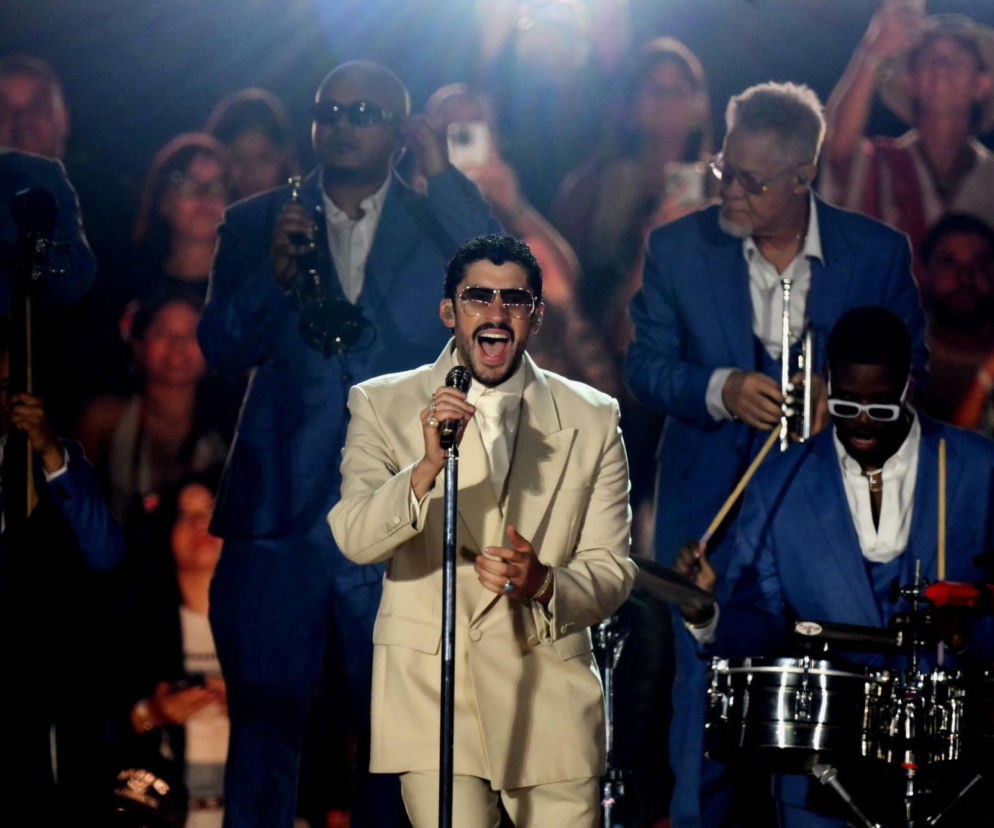 Bad Bunny na trasie koncertowej Debí Tirar Más Fotos World Tour