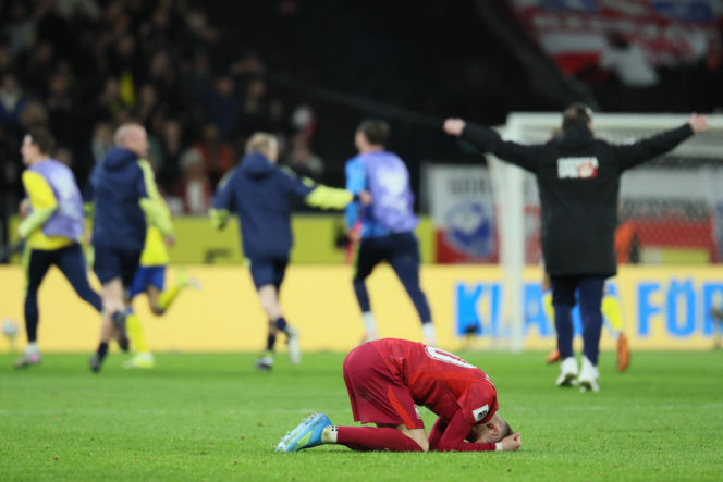 Łzy Polaków po przegranej w Szwecji