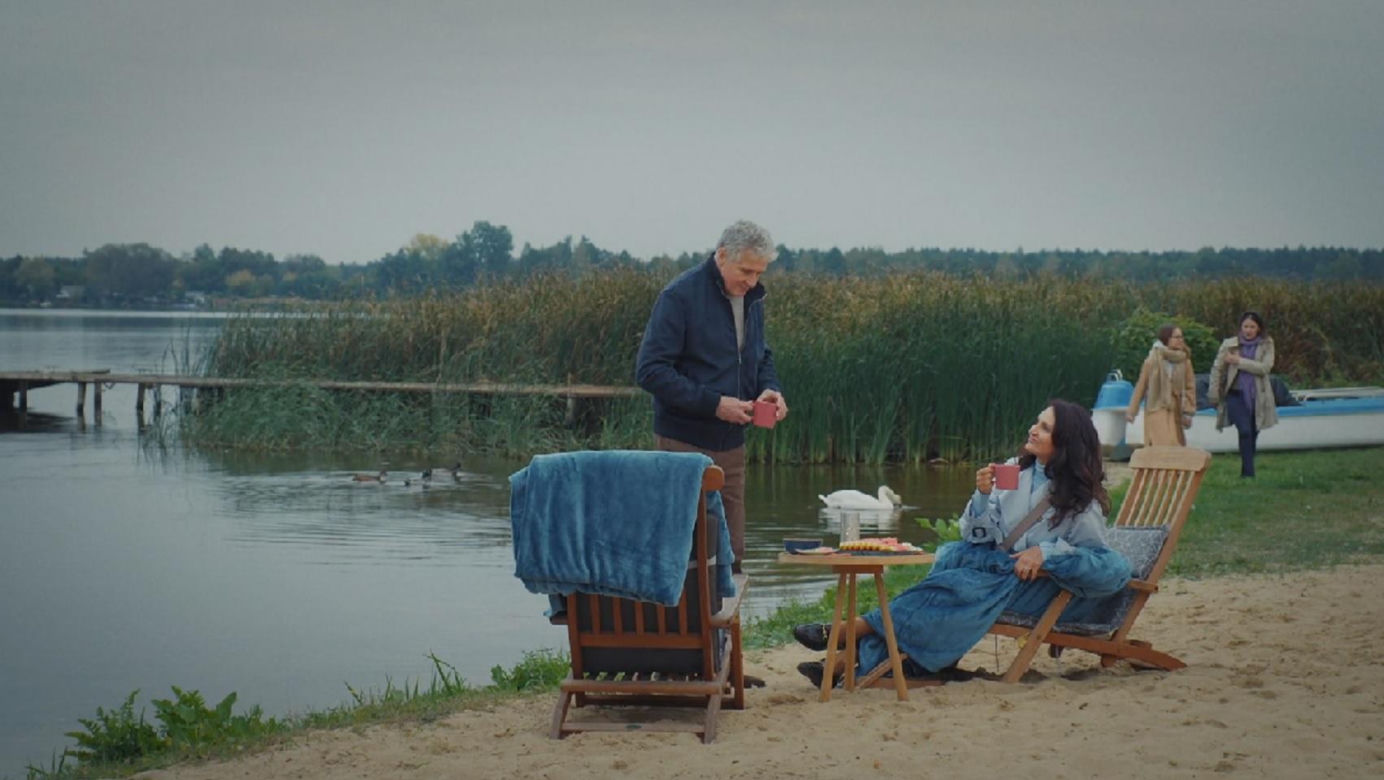M jak miłość, odcinek 1847. Erwin (Andrzej Dopierała), Aleksandra (Małgorzata Pieczyńska)
