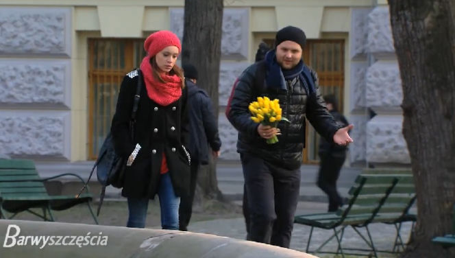 Barwy szczęścia. Natalia (Maria Dejmek), Klemens (Sebastian Perdek)