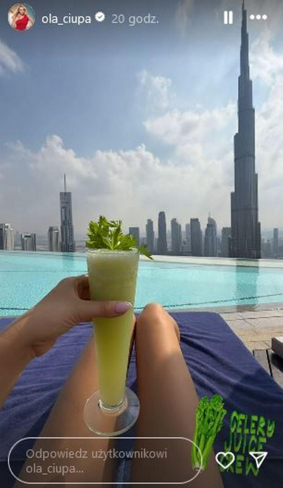 Ola Ciupa w bikini. Tak celebrytka bawi się w Dubaju