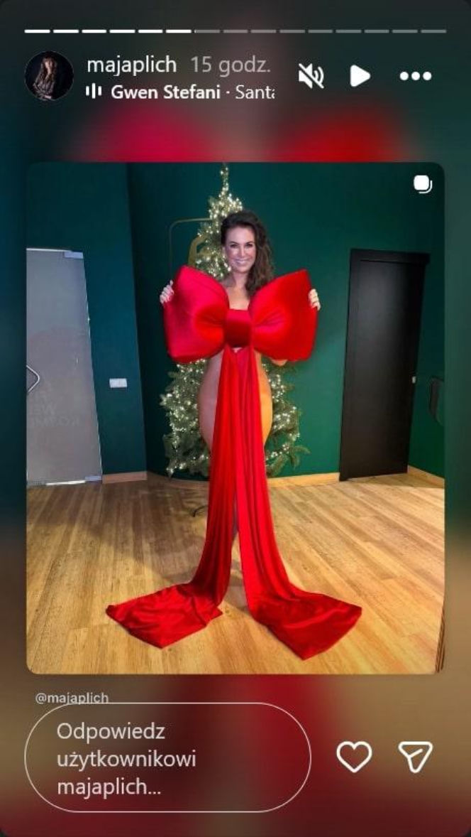 NAGA MAJA RUTKOWSKA POD CHOINKĄ! Prezent dla męża rozwalił Wigilię