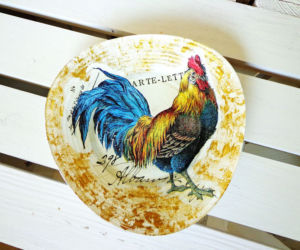 Decoupage na szkle