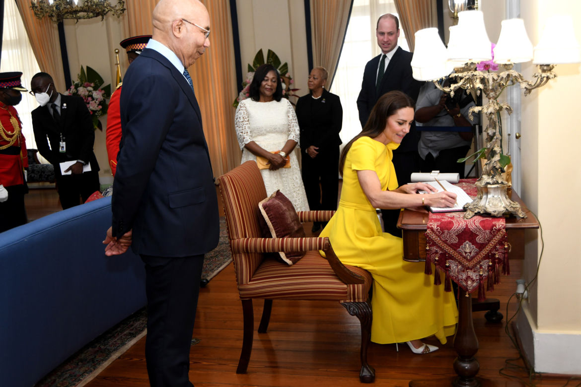 Książę William i księżna Kate z wizytą na Jamaice