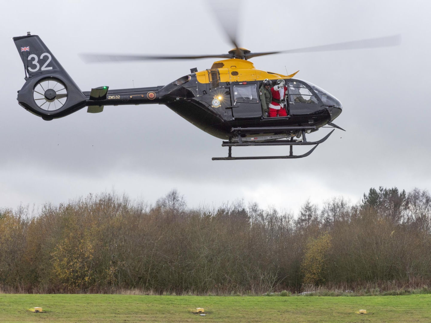 RAF Shawbury śmigłowce H135