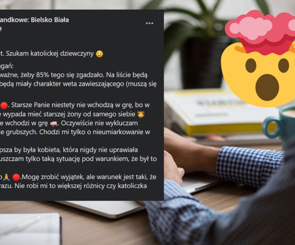 Ekstremalna lista wymagań od partnerki. Ten facet przegiął i zszokował internet! 