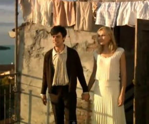 ANNA GERMAN odc. 7. Anna German (Joanna Moro), Luigi Tenco (Gaetano Solfrizzi)