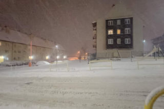 Atak zimy w Olsztynie