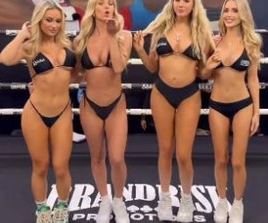 Ring girls w bikini