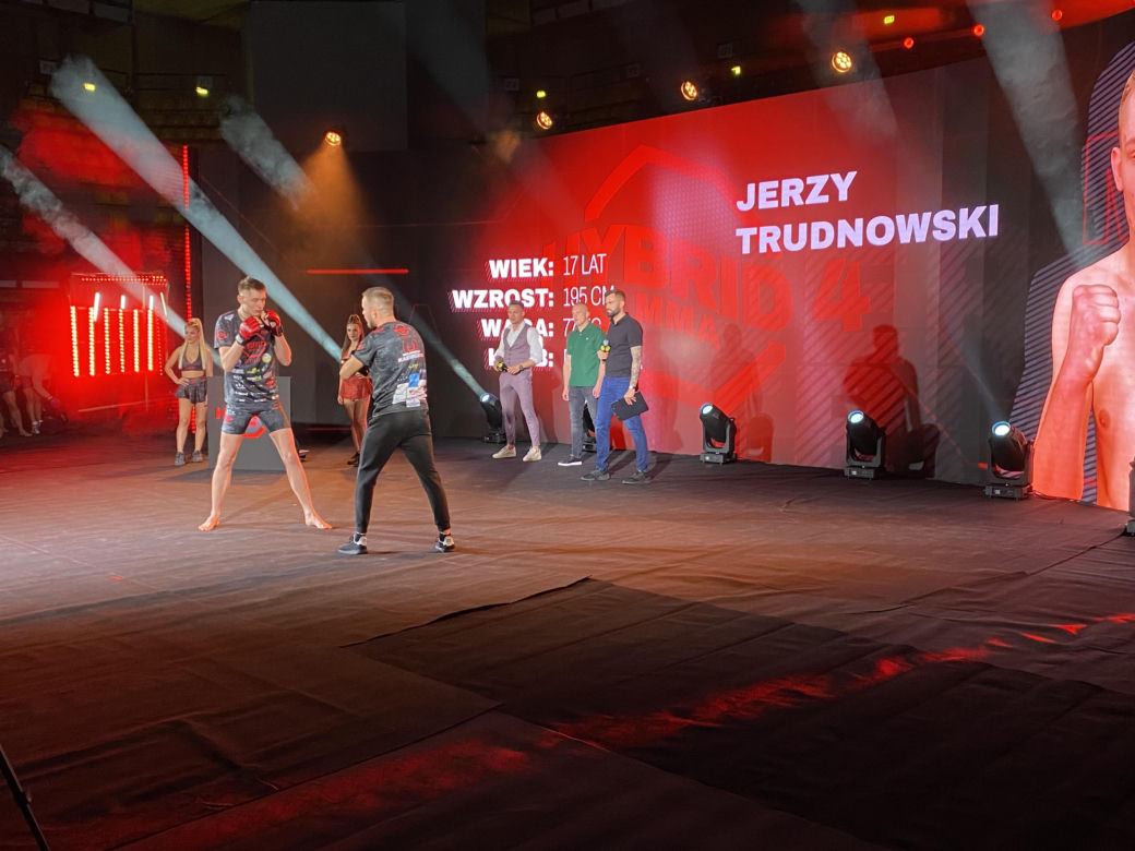 Media trening przed Hybrid MMA 4 w Zielonej Górze