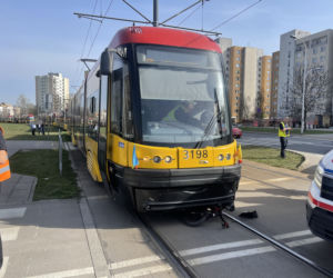 Dramat na Białołęce. 5-latek wjechał rowerkiem pod tramwaj 