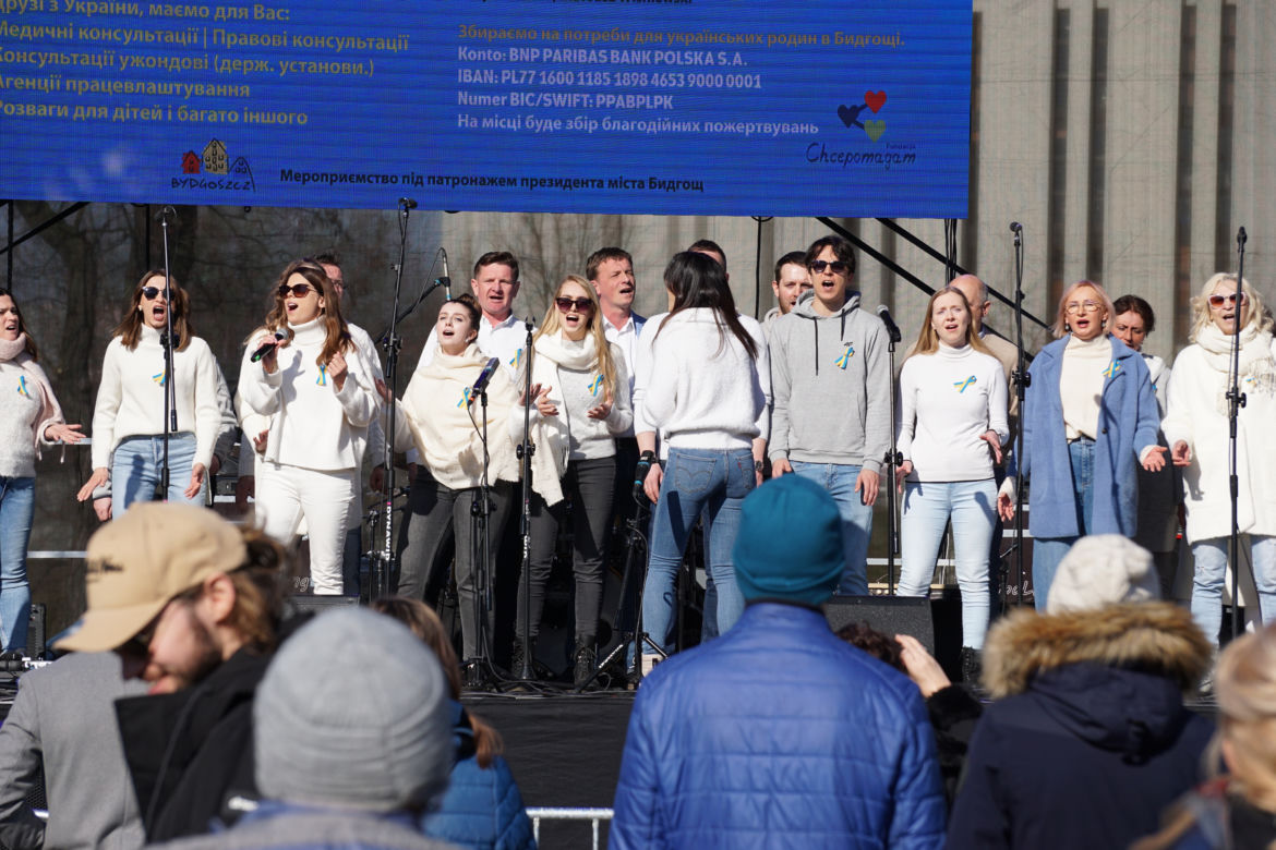 Koncert dla Ukrainy w Bydgoszczy [GALERIA]