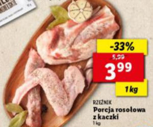 Promocje w LIDL dla mięsożerców