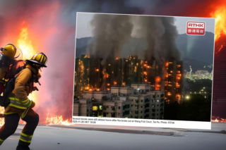 Płonące wieżowce i chaos na ulicach Hongkongu. Są ofiary i ranni