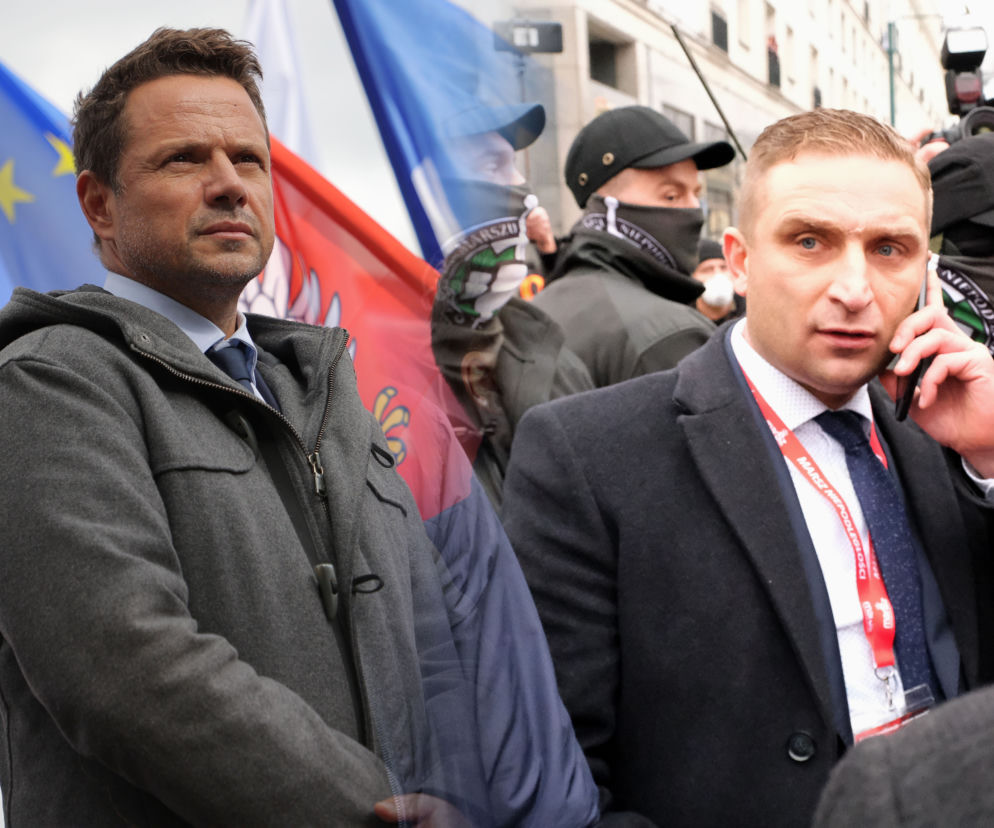 Prezydent stolicy mocno atakuje Bąkiewicza