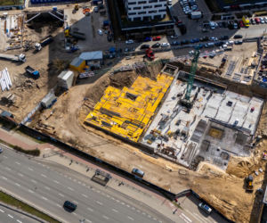 Budowa Mocha Tower w Warszawie