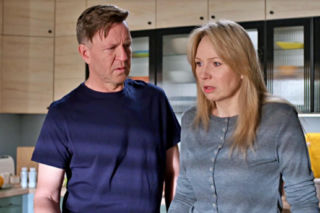 Na Wspólnej. Wojtek (Wojciech Błach), Żaneta (Anna Guzik)