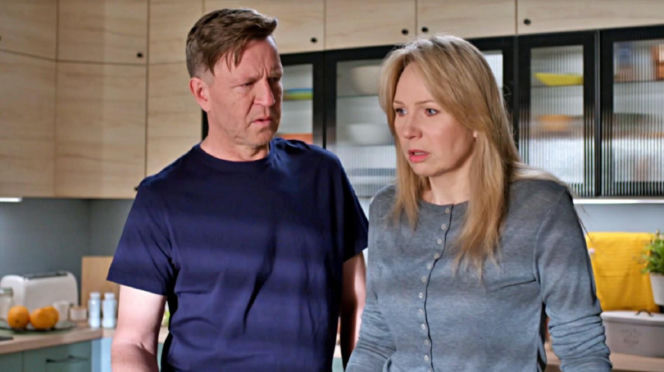 Na Wspólnej. Wojtek (Wojciech Błach), Żaneta (Anna Guzik)