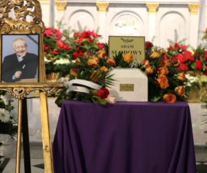 Pogrzeb Adama Słodowego na Starych Powązkach w Warszawie