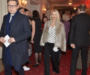 Magda Mołek z mężem podczas gali rozdania Paszportów Polityki