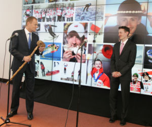 Adam Małysz, Donald Tusk
