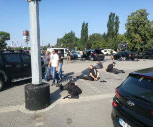 Wielka akcja policji i antyterrorystów na al. Pokoju w Krakowie