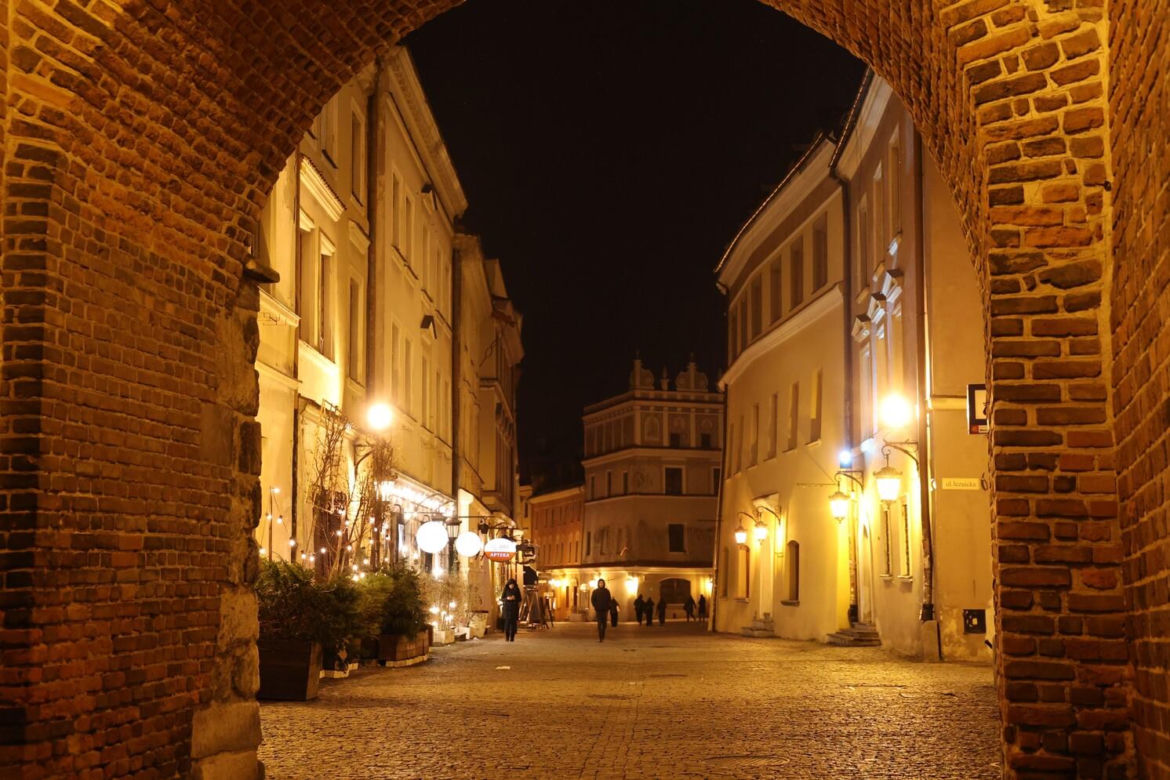 Nocny spacer po Lublinie