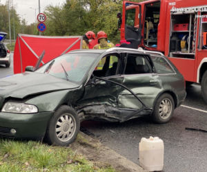 Jaworzno: Tragiczny wypadek na DK79. Wymusił pierwszeństwo i zginął! 