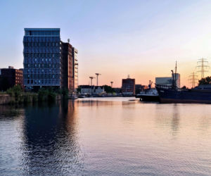 HafenCity i Speicherstadt w Hamburgu