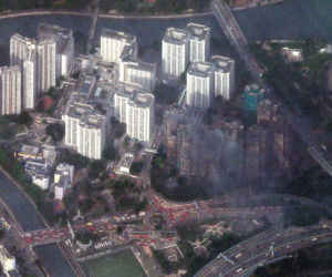 To najtragiczniejszy pożar w Hongkongu od dziesięcioleci. Bilans ofiar wzrósł do 94. Strażacy muszą przeszukać 2 tysiące mieszkań