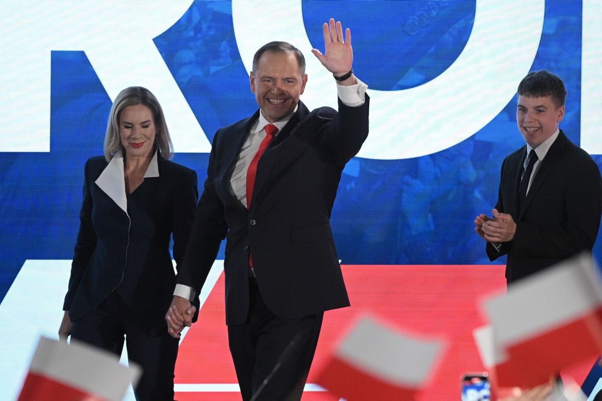 Sztab wyborczy Karola Nawrockiego w Warszawie